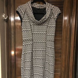Black and White winter dress